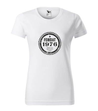 Tricouri cadou 50 ani - Tricou personalizat 50 ani, Fondat In