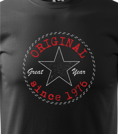 Tricou personalizat 50 ani, Great Year, Original Since [1]