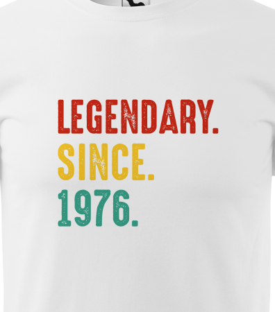 Tricou personalizat 50 ani, Legendary Since [1]