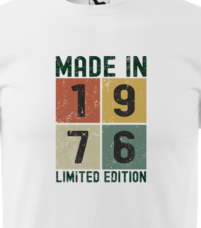 Tricou personalizat 50 ani, LIMITED edition YEAR [1]