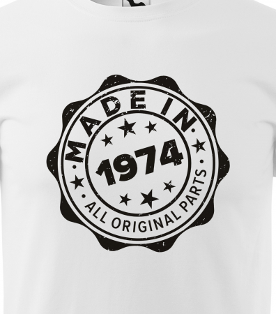Tricou personalizat 50 ani, Made in [1]