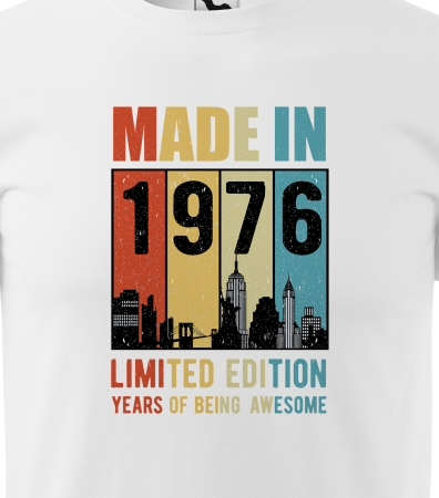 Tricou personalizat 50 ani, Made IN - LIMITED edition [1]