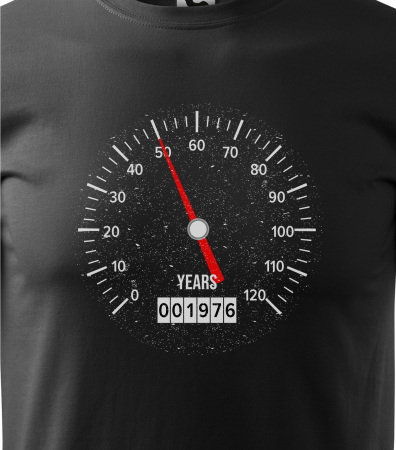 Tricou personalizat 50 ani, Speed Your Age [1]