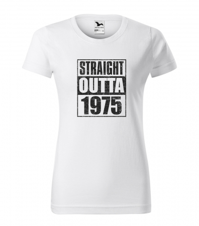 Tricouri cadou 50 ani - Tricou personalizat 50 ani, STRAIGHT outta