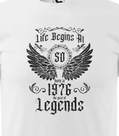 Tricou personalizat 50 ani, The year of the LEGENDS [1]