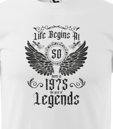 Tricou personalizat 50 ani, The year of the LEGENDS [1]