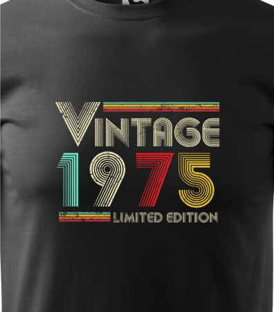 Tricou personalizat 50 ani, VINTAGE year LIMITED edition [1]