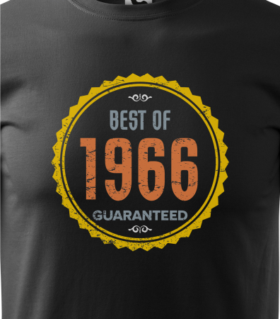 Tricou personalizat 60 ani, Best of [1]