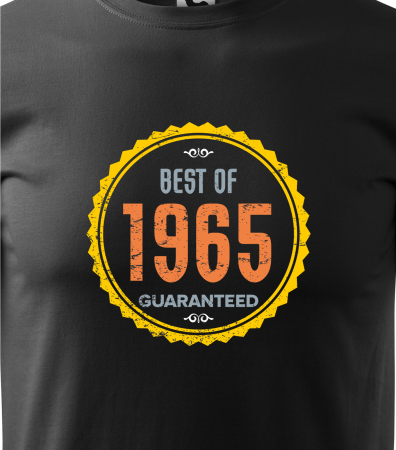 Tricou personalizat 60 ani, Best of [1]