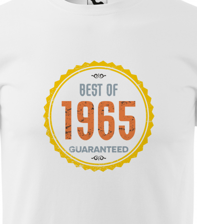 Tricou personalizat 60 ani, Best of [1]