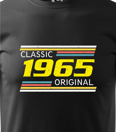 Tricou personalizat 60 ani, Classic ORIGINAL year [1]