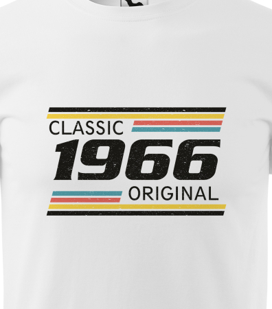 Tricou personalizat 60 ani, Classic ORIGINAL year [1]