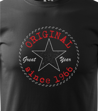 Tricou personalizat 60 ani, Great Year, Original Since [1]