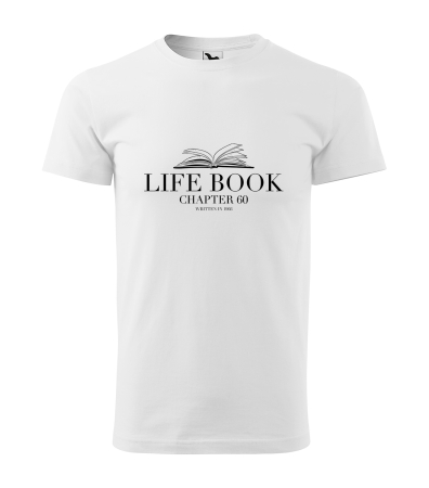 Tricouri cadou 60 ani - Tricou personalizat 60 ani, Life Book, Chapter