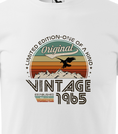 Tricou personalizat 60 ani, LIMITED edition - ONE of a kind [1]