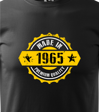 Tricou personalizat 60 ani, Made In - Premium Quality [1]