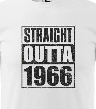 Tricou personalizat 60 ani, STRAIGHT outta [1]