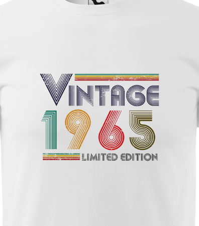 Tricou personalizat 60 ani, VINTAGE year LIMITED edition [1]