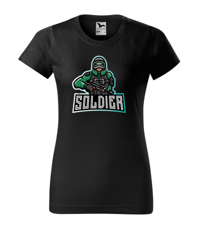 Tricouri gameri - Tricou personalizat pentru cei pasionati de gaming, cadoul perfect, Armor Soldier