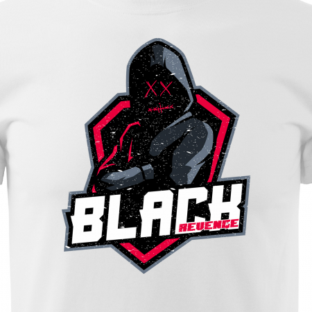 Tricou personalizat pentru cei pasionati de gaming, cadoul perfect, Black Revenge [1]