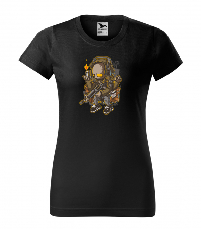 Tricouri gameri - Tricou personalizat pentru cei pasionati de gaming, cadoul perfect, Candle Light Soldier