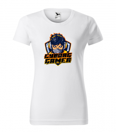 Tricouri gameri - Tricou personalizat pentru cei pasionati de gaming, cadoul perfect, Cyborg Gamer