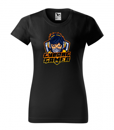 Tricouri gameri - Tricou personalizat pentru cei pasionati de gaming, cadoul perfect, Cyborg Gamer