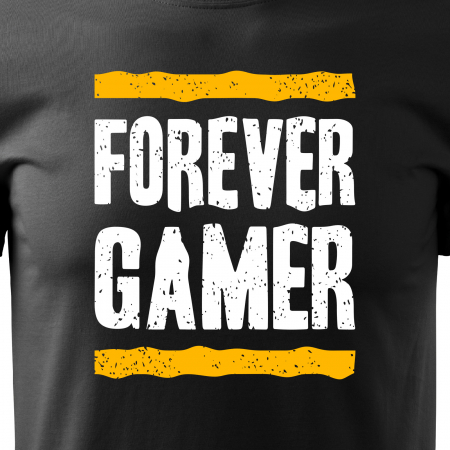 Tricou personalizat pentru cei pasionati de gaming, cadoul perfect, Forever a Gamer [1]