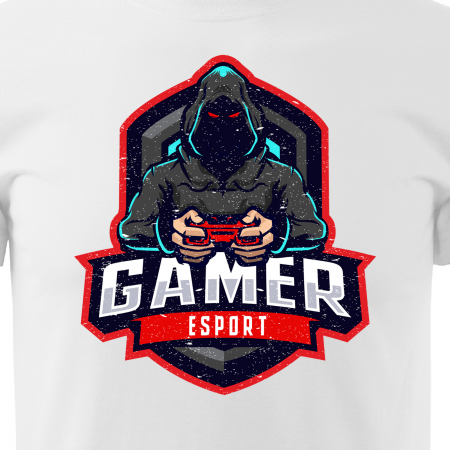 Tricou personalizat pentru cei pasionati de gaming, cadoul perfect, Gamer E-Sport [1]