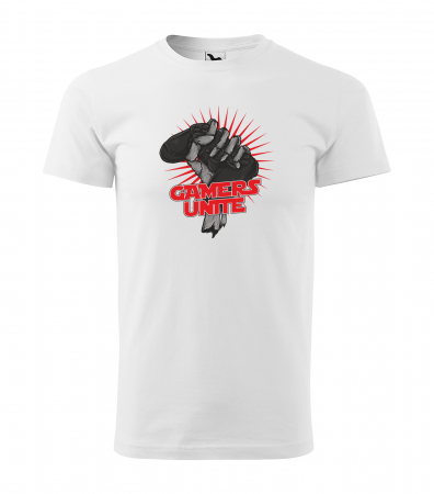 Tricouri gameri - Tricou personalizat pentru cei pasionati de gaming, cadoul perfect, Gamers Unite
