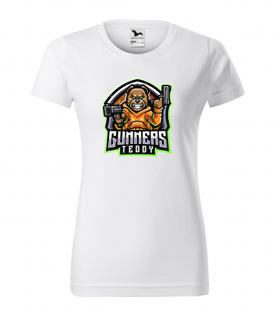 Tricouri gameri - Tricou personalizat pentru cei pasionati de gaming, cadoul perfect, Gunners Teddy Team