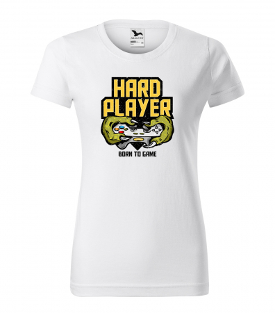Tricouri gameri - Tricou personalizat pentru cei pasionati de gaming, cadoul perfect, Hard Player - Born to Game