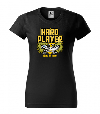 Tricouri gameri - Tricou personalizat pentru cei pasionati de gaming, cadoul perfect, Hard Player - Born to Game