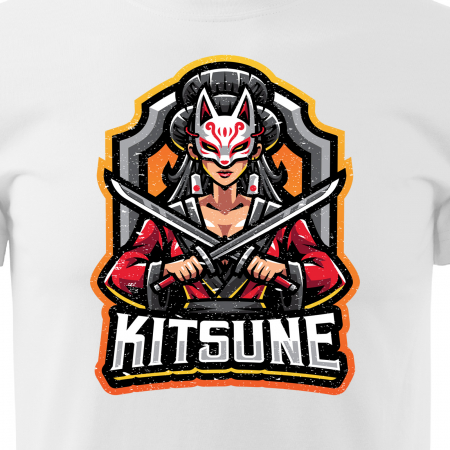 Tricou personalizat pentru cei pasionati de gaming, cadoul perfect, Kitsune Mistress [1]