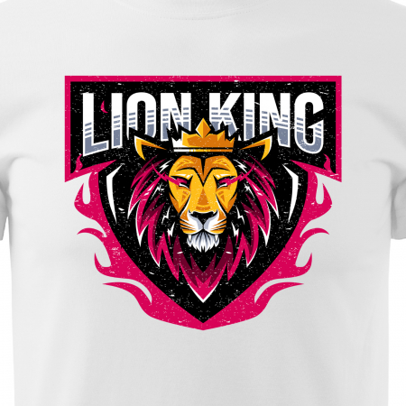 Tricou personalizat pentru cei pasionati de gaming, cadoul perfect, Lion King [1]