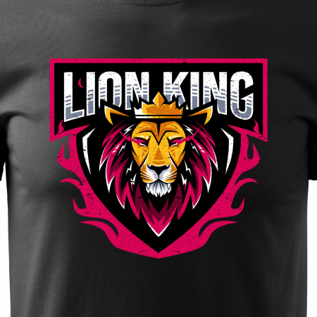 Tricou personalizat pentru cei pasionati de gaming, cadoul perfect, Lion King [1]