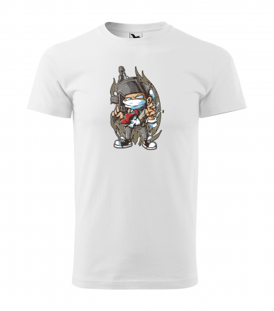 Tricouri gameri - Tricou personalizat pentru cei pasionati de gaming, cadoul perfect, Masked Soldier