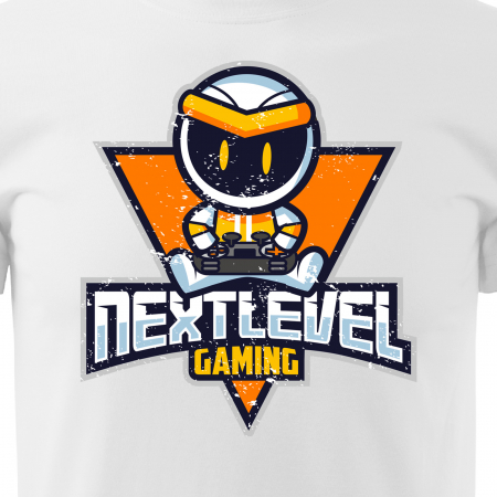 Tricou personalizat pentru cei pasionati de gaming, cadoul perfect, Next Level Gaming Robot [1]