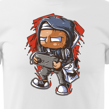 Tricou personalizat pentru cei pasionati de gaming, cadoul perfect, Phone Player [1]
