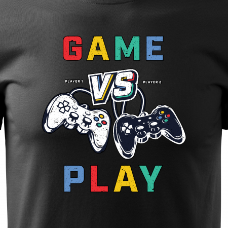 Tricou personalizat pentru cei pasionati de gaming, cadoul perfect, Player Vs Player [1]