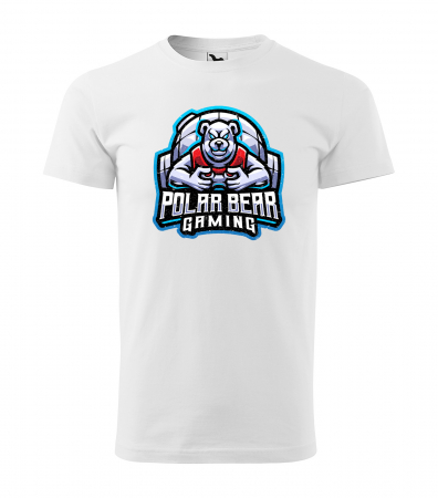 Tricouri gameri - Tricou personalizat pentru cei pasionati de gaming, cadoul perfect, Polar Bear Gaming