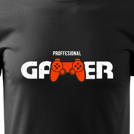 Tricou personalizat pentru cei pasionati de gaming, cadoul perfect, Professional Player [1]