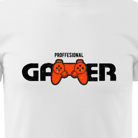 Tricou personalizat pentru cei pasionati de gaming, cadoul perfect, Professional Player [1]