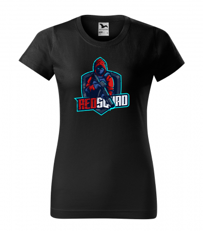 Tricouri gameri - Tricou personalizat pentru cei pasionati de gaming, cadoul perfect, Red Squad Soldier