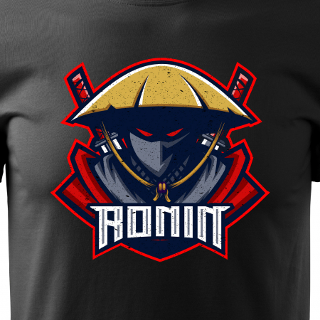 Tricou personalizat pentru cei pasionati de gaming, cadoul perfect, Ronin Samurai Fighter [1]
