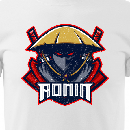 Tricou personalizat pentru cei pasionati de gaming, cadoul perfect, Ronin Samurai Fighter [1]