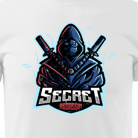 Tricou personalizat pentru cei pasionati de gaming, cadoul perfect, Secret Assassin [1]