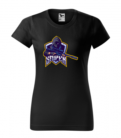 Tricouri gameri - Tricou personalizat pentru cei pasionati de gaming, cadoul perfect, Sniper Soldier