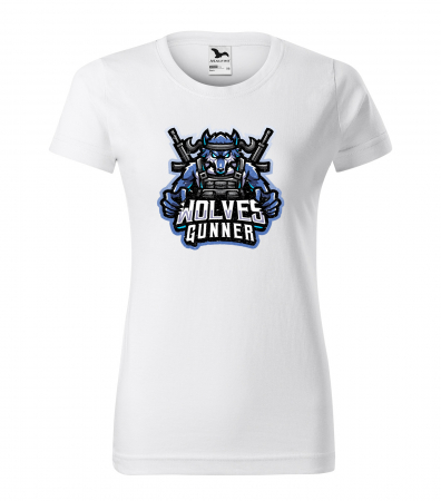 Tricouri gameri - Tricou personalizat pentru cei pasionati de gaming, cadoul perfect, Wolves Gunner