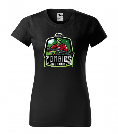 Tricouri gameri - Tricou personalizat pentru cei pasionati de gaming, cadoul perfect, Zombie Gunners